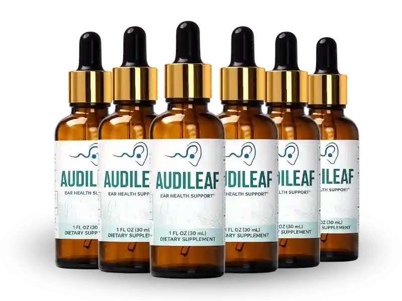AudiLeaf 180 Day Supply, 6 Bottles